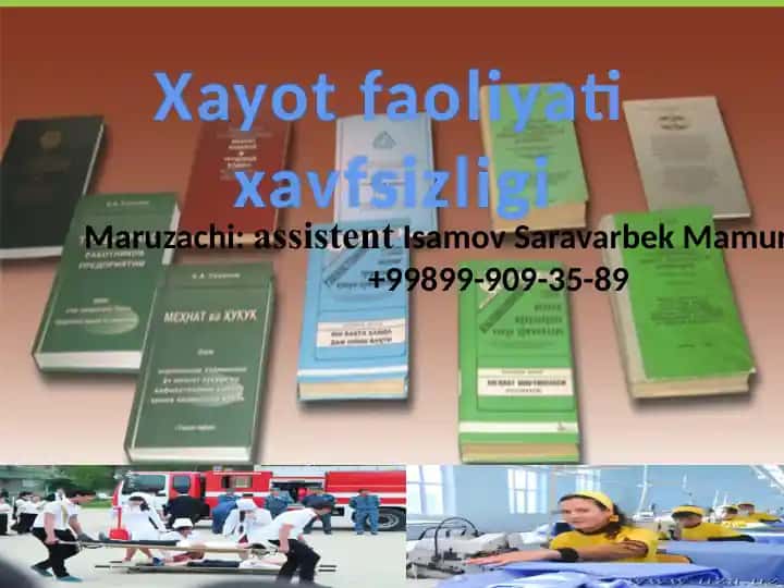 Xayot faoliyati xavfsizligi