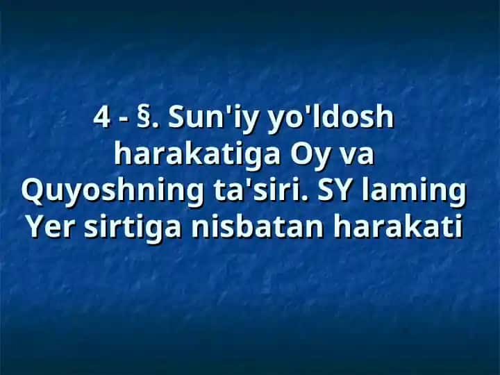 SY yo‘ldosh