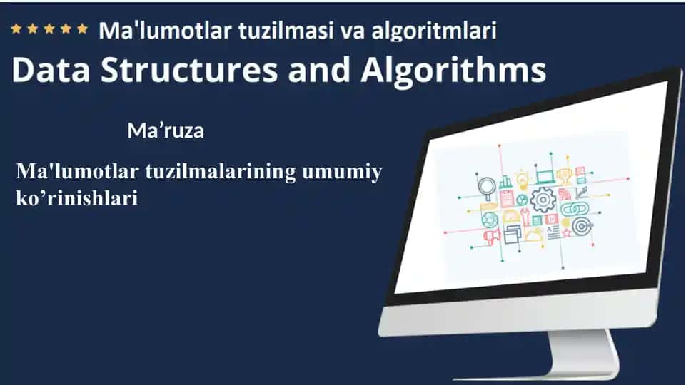 Ma’lumotlar tuzilmalari