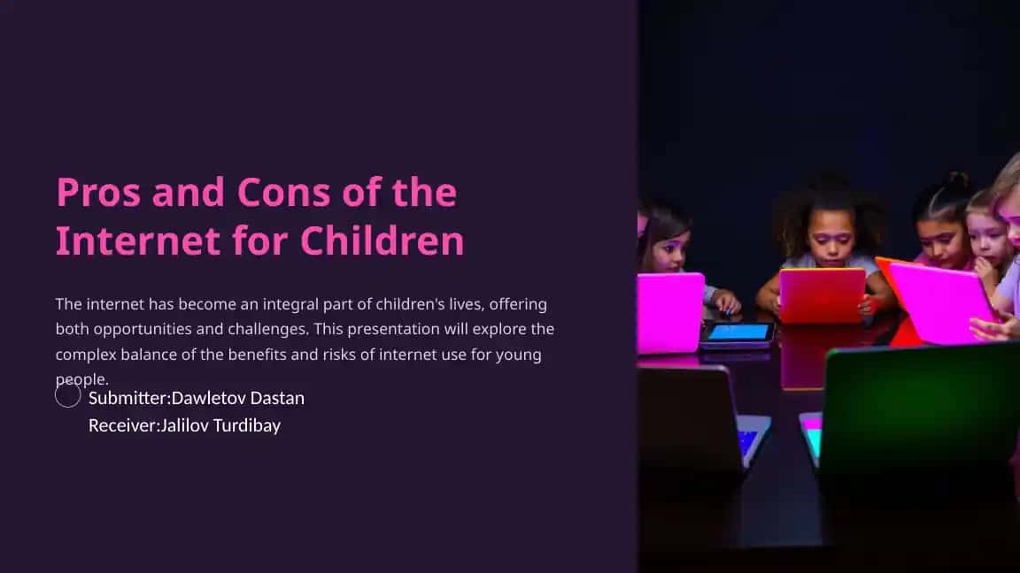 Pros and Cons of the Internet for Children