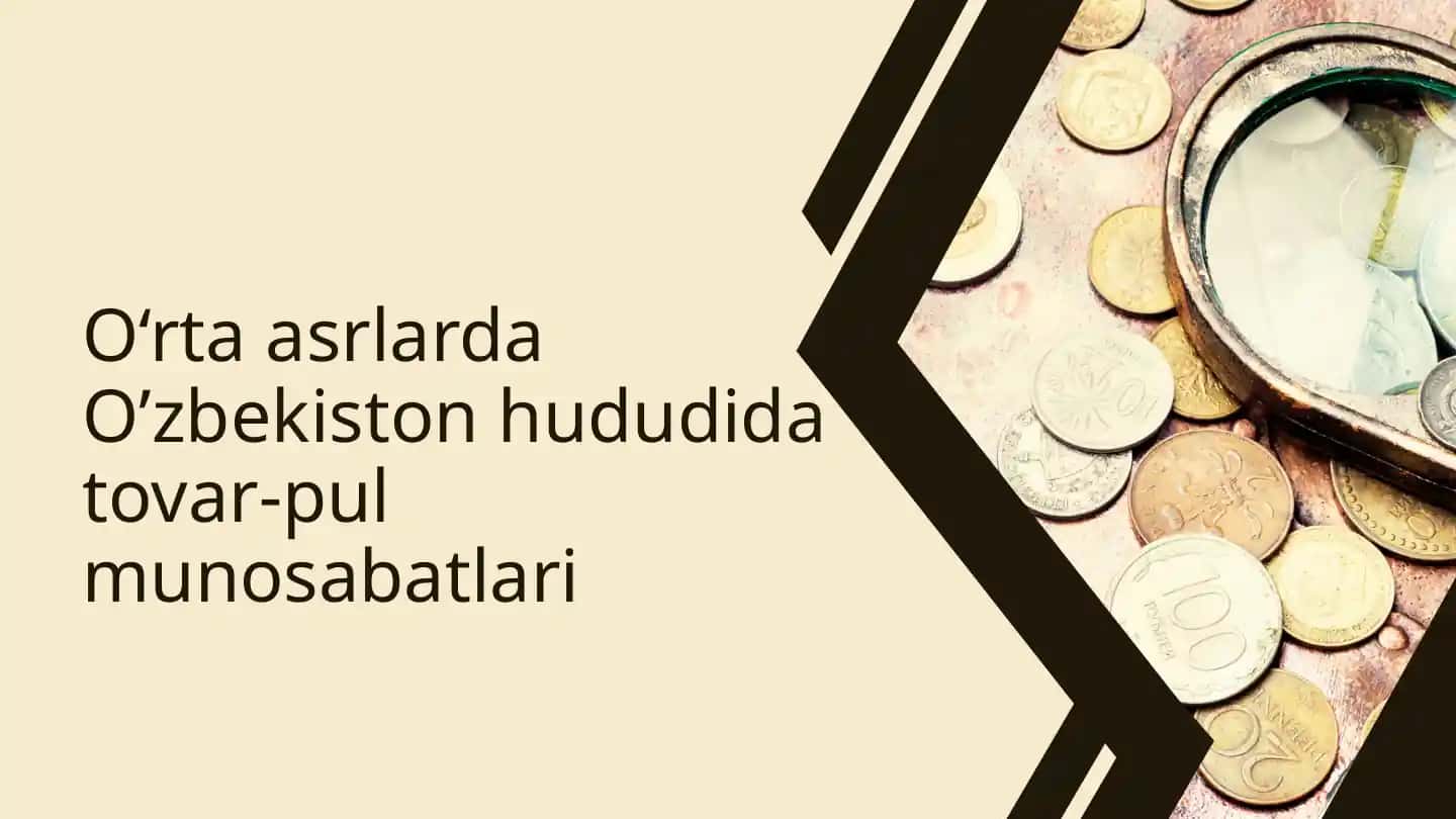 Tovar-pul munosabatlari O‘rta asrlarda