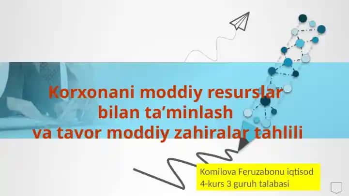 Tovar moddiy zahira
