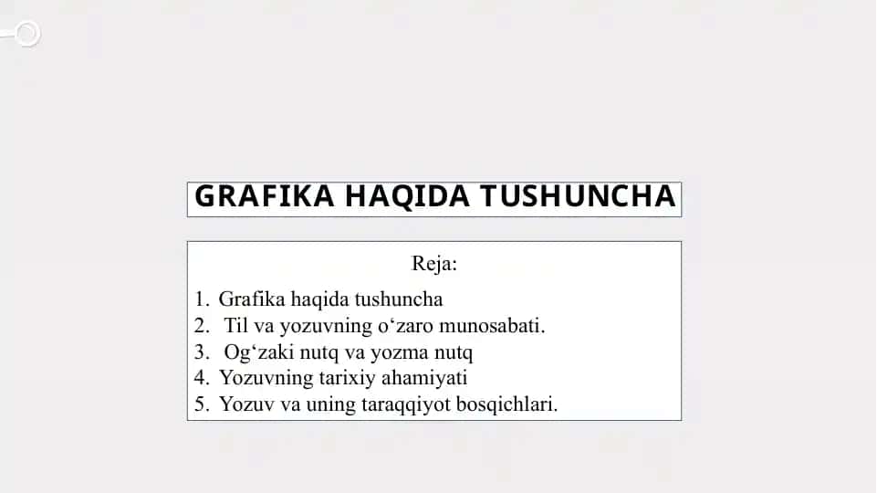 Grafika haqida tushuncha