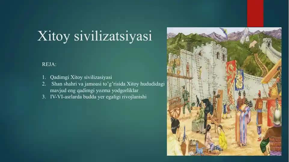 Qadimgi Xitoysivilizasiyasi