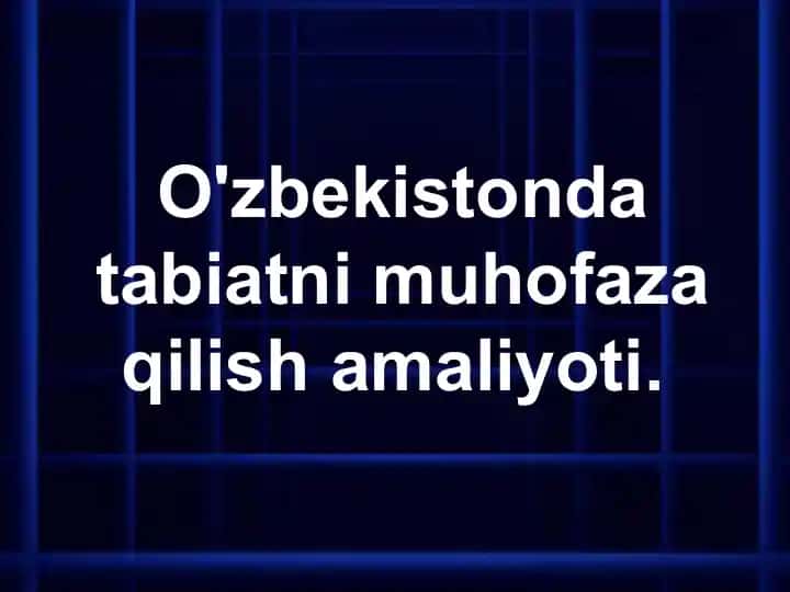 Tabiatni muhofaza qilish amaliyoti