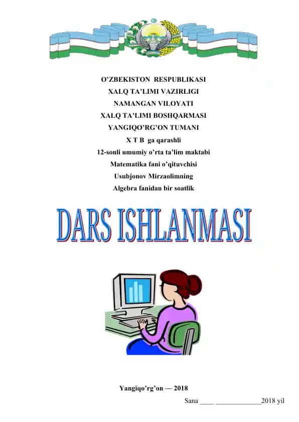 Matematika darsi