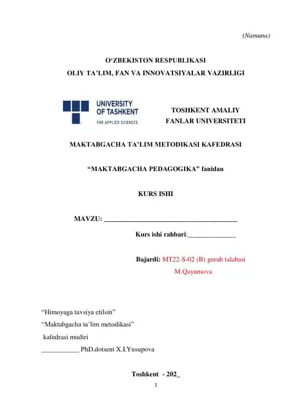 Tashkilotning strategik dasturi va rivojlanish rejasini ishlab chiqish