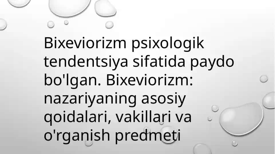 Bixeviorizm
