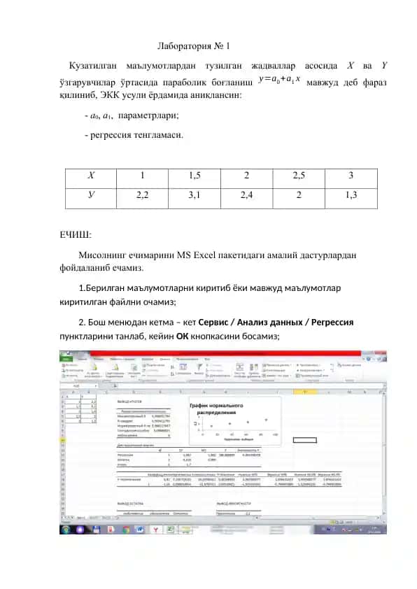 Лаборатория № 1