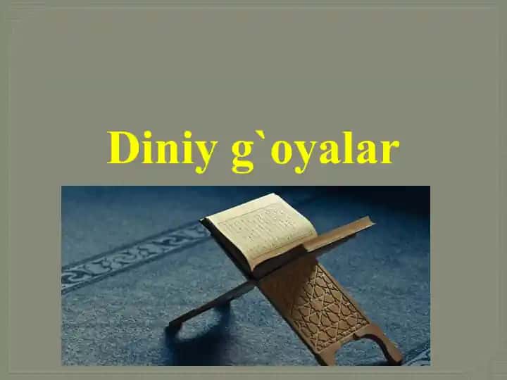Diniy g`oyalar