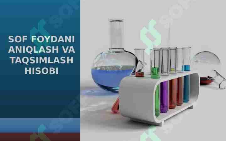 SOF FOYDANI ANIQLASH VA TAQSIMLASH HISOBI
