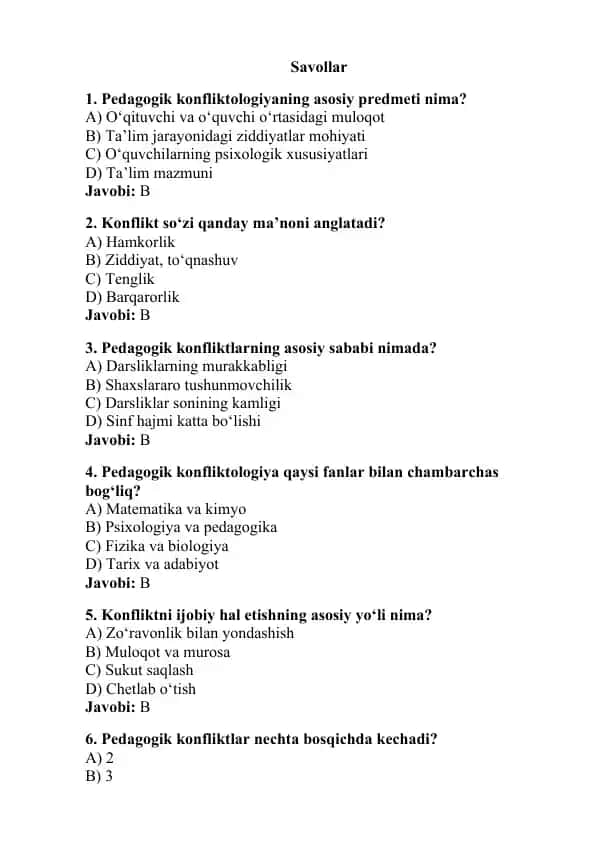 Pedagogik konfliktologiya