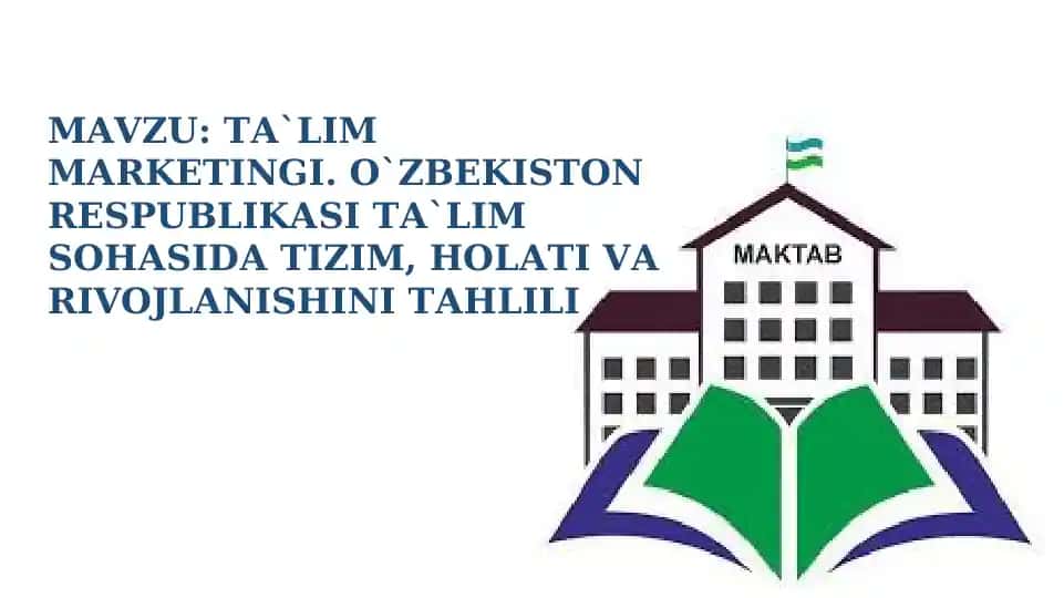 TА`LIM MАRKЕTINGI