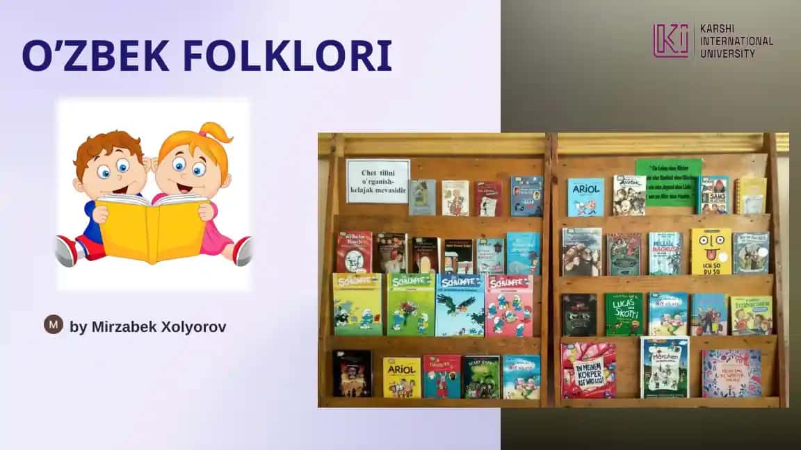 O'ZBEK XALQ OG'ZAKI IJODI