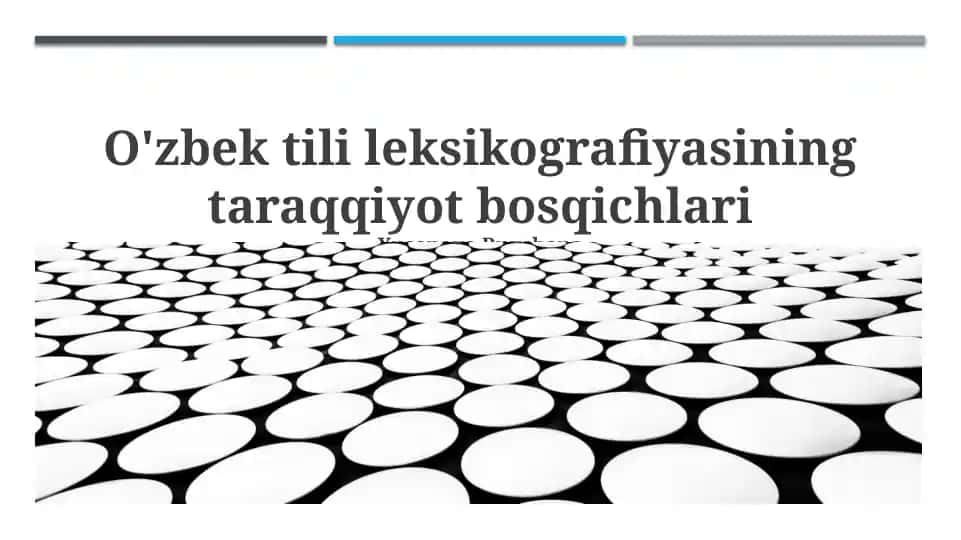 XX asr boshlari leksikografiyasi