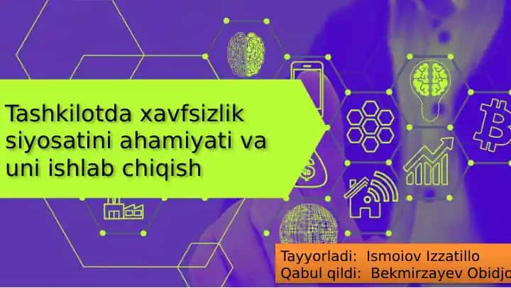 Xavfsizlik siyosati