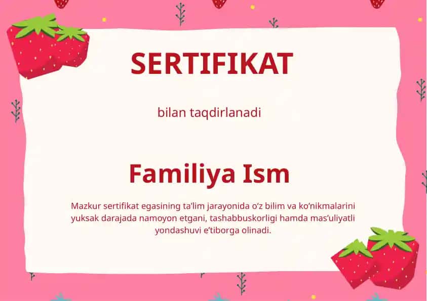SERTIFIKAT