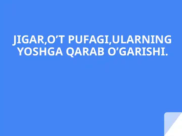 Jigar(Hepar)