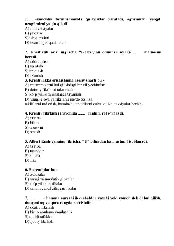 Kreativlikning ahamiyati