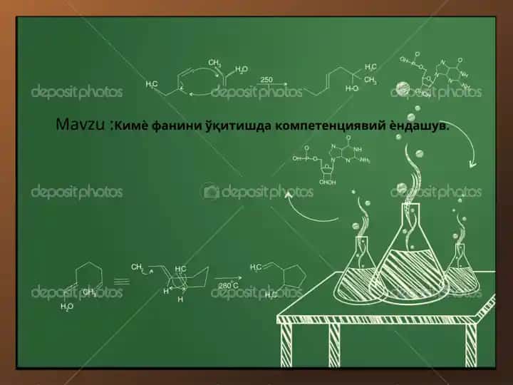 Kimyo fanini o'qitishda kompetensiyaviy yondashuv