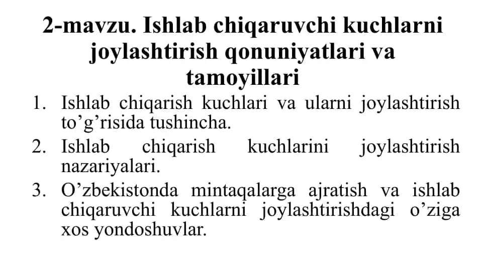 Mintaqavi iqtisodiyot
