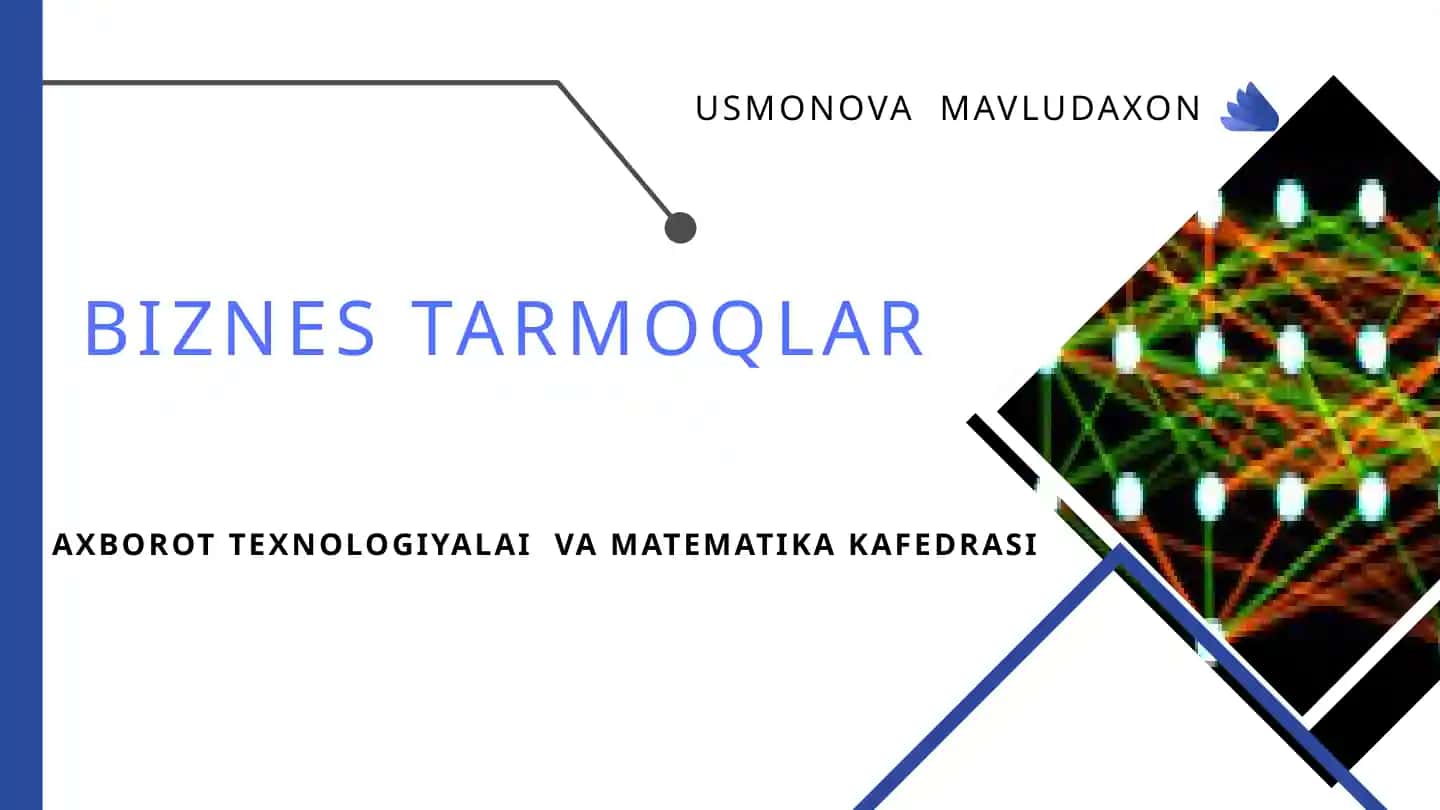 Biznes tarmoqlar