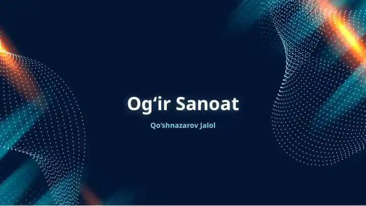 Og‘ir Sanoat