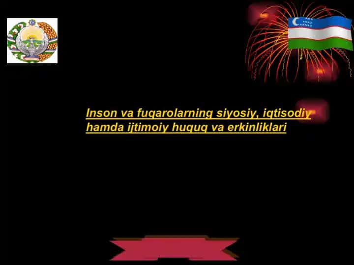 Siyosiy va Iqtisodiy Huquqlar