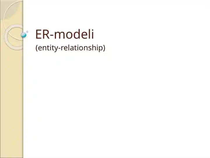 ER-modeli