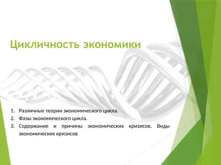 Цикличность экономики