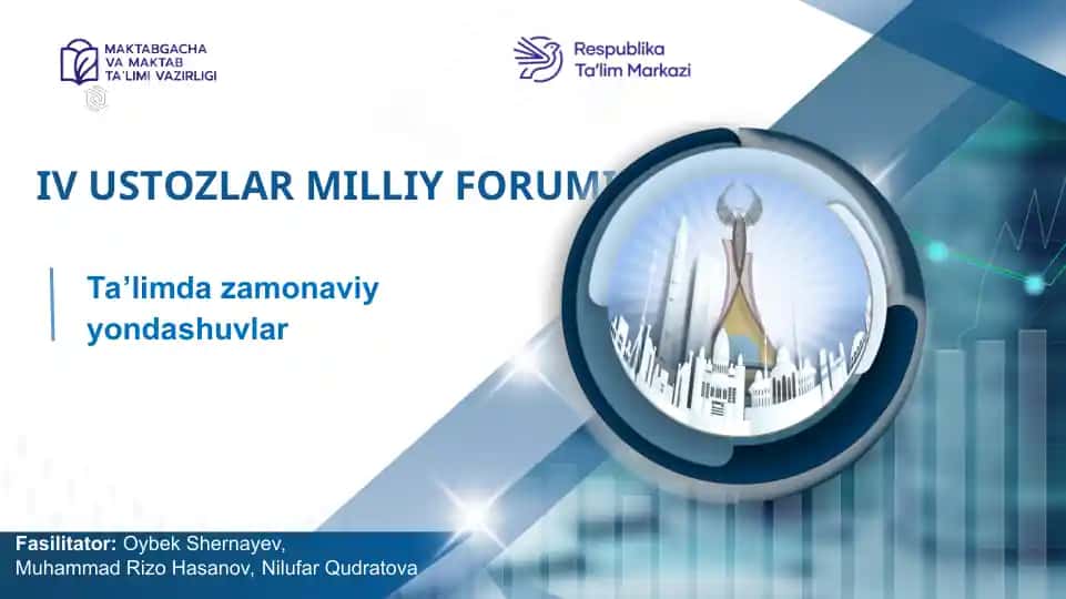 Ta’limda zamonaviy yondashuvlar