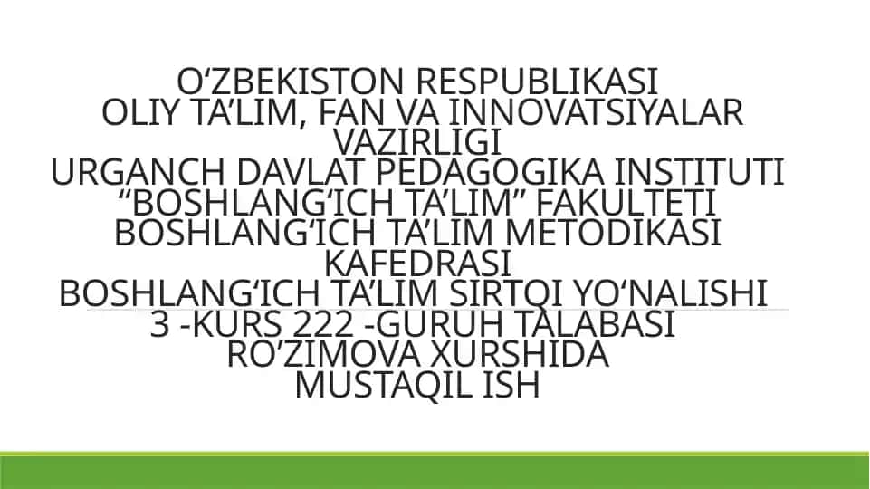 Ob havo elementlari, yog‘inlar, temperatura, shamollar va ulardagi tabiiy o‘zgarishlarni anglash