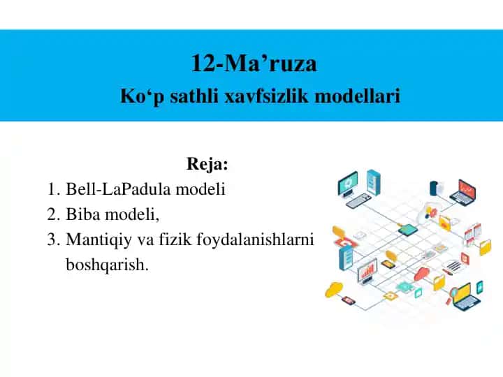 Ko‘p sathli xavfsizlik modellari