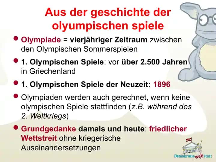 Aus dergeschichtederolyumpischenspiele