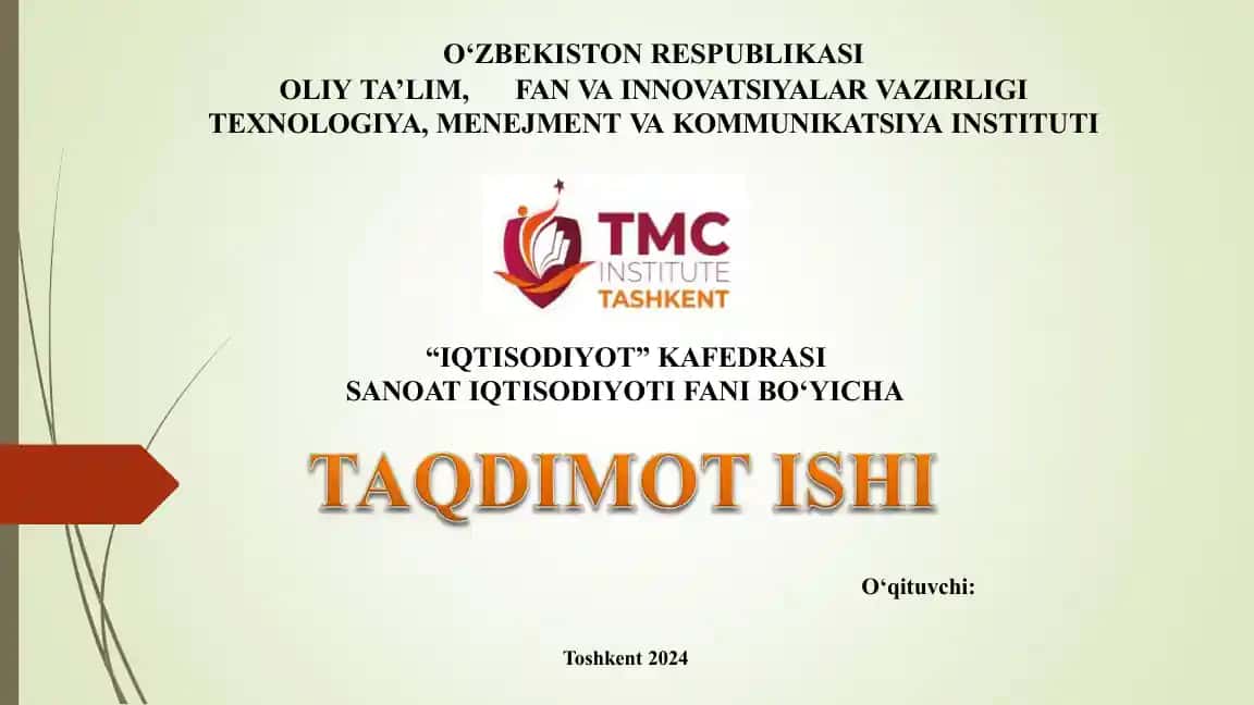 IQTISODIYOT