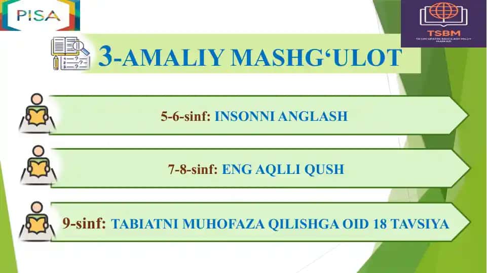 AMALIY MASHG‘ULOT
