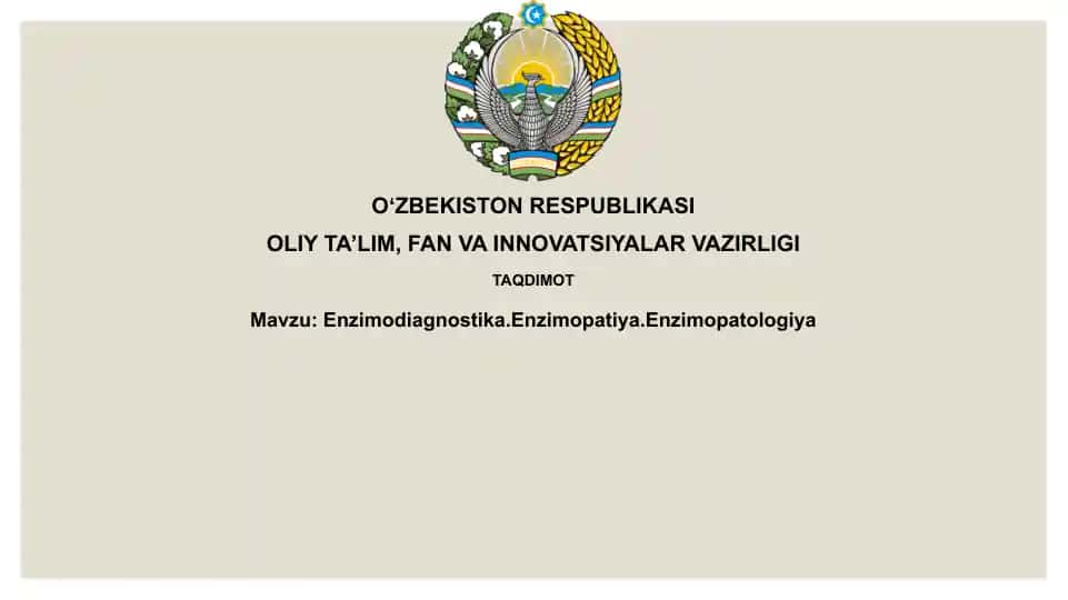 Enzimodiagnostika