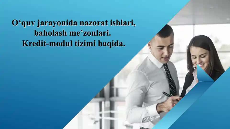 Kredit-modul tizimi haqida