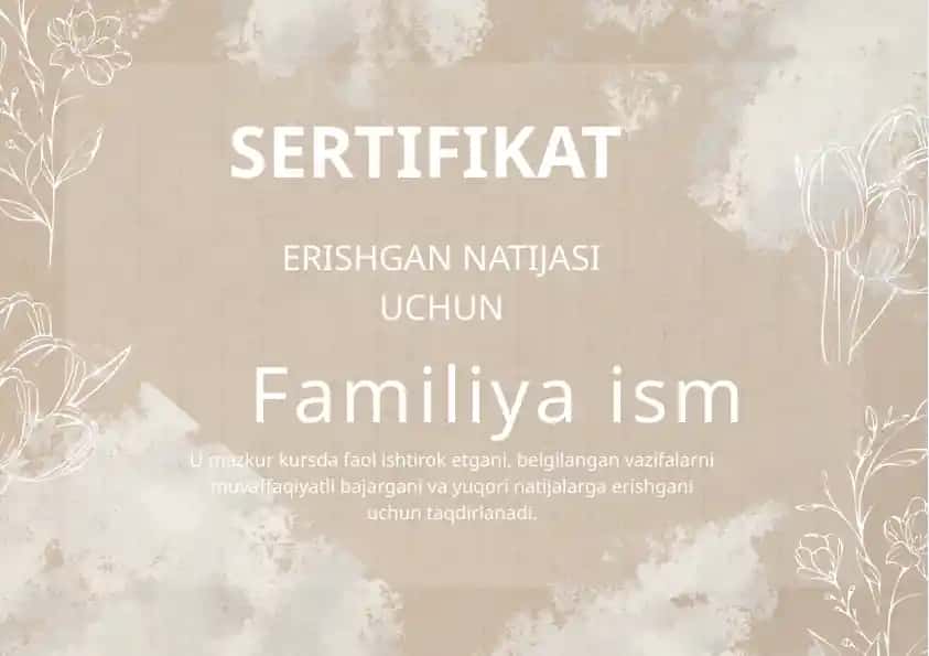 SERTIFIKAT