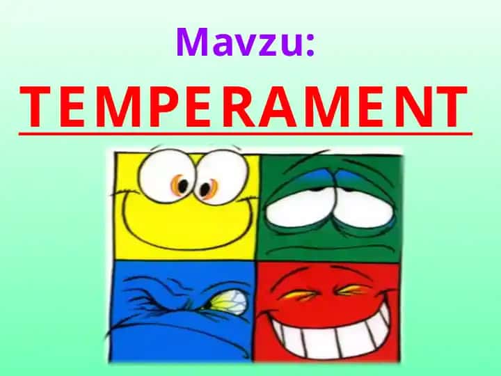 TEMPERAMENT