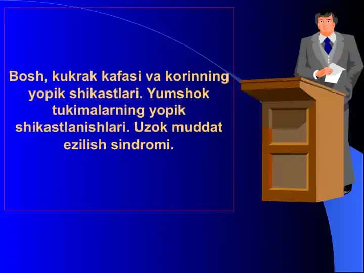 Boshning yopik shikastlari