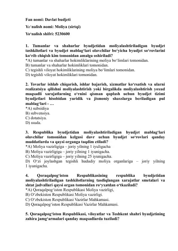 Davlat budjeti