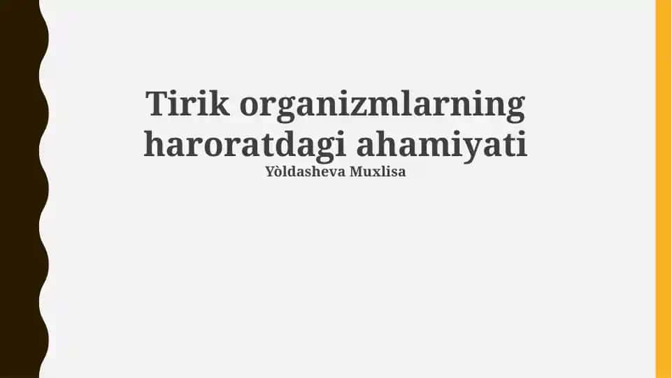 Harorat va immunitet tizimi