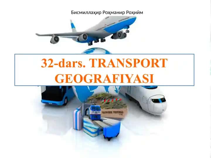Transport Geografiyasi