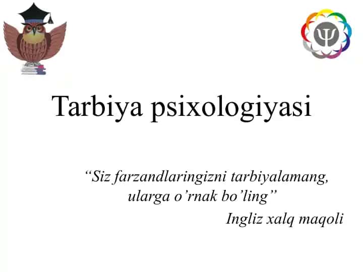 Tarbiyapsixologiyasi