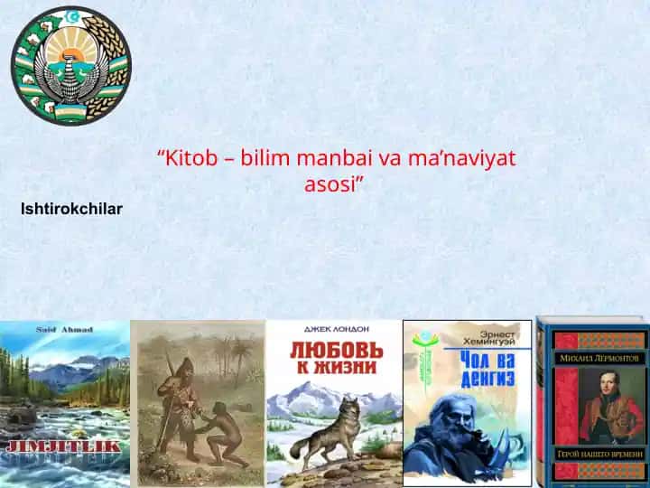 Kitoblar to'g'risida fikrlar