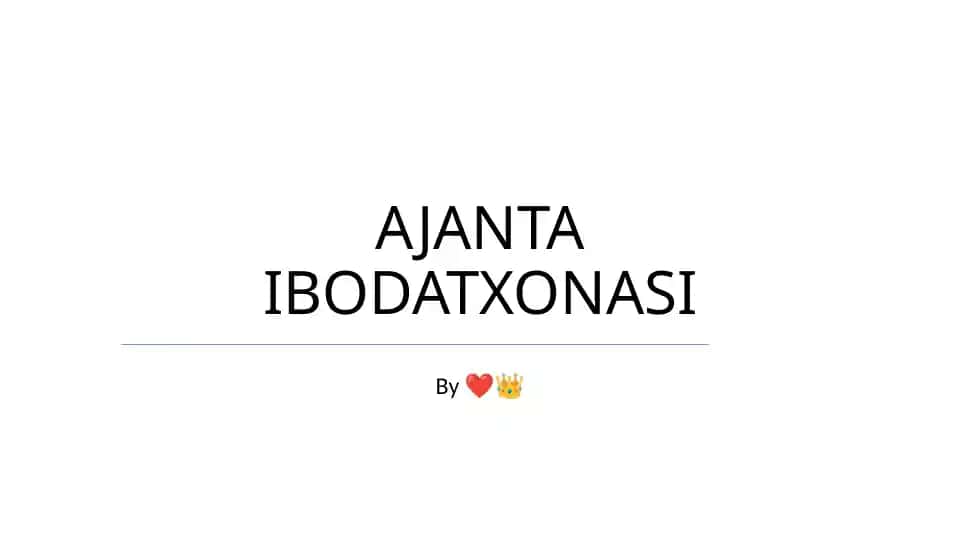 Ajanta IBODATXONASI
