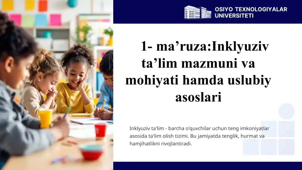 Inklyuziv ta'lim