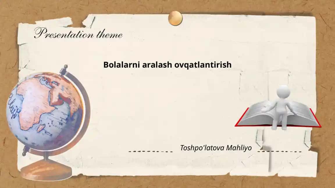 Bolalarni aralash ovqatlantirish