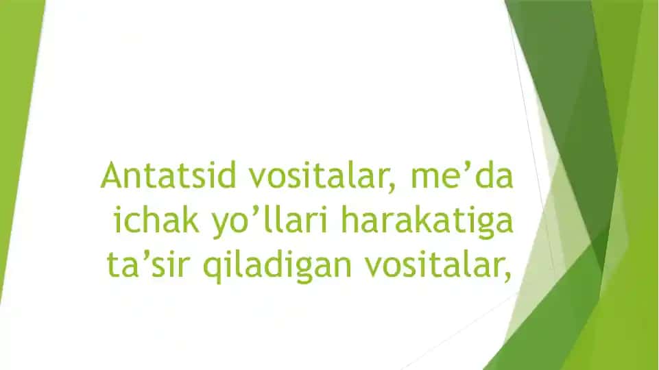 Antatsidvositalar